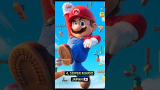 top 10 popular game from different countries  shorts viral top10 [upl. by Dnaltiac]