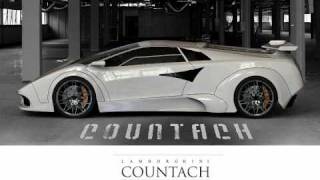 Lamborghini Countach concept EV [upl. by Dranyar]