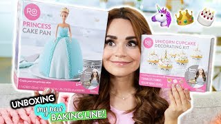 UNBOXING MY NEW BAKING LINE ITEMS  Giveaway [upl. by Suolhcin511]