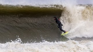 February Surf in New Jersey [upl. by Maltz]