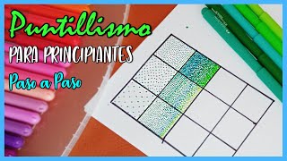 Conoce la técnica del PUNTILLISMO PASO a PASO [upl. by Eteragram]