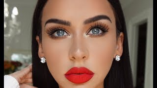 GET READY WITH ME CLASSIC GLAM KKW REVIEW [upl. by Adamec]