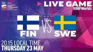 FinlandSweden  Quarterfinals  Full Game  2019 IIHF Ice Hockey World Championship [upl. by Icak]