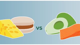 ¿Cuál es la diferencia entre GRASAS SATURADAS e INSATURADAS [upl. by Schaaff]