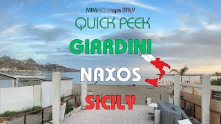 Exploring the Charms of Giardini Naxos Sicily A Quick Peek with MiMMO [upl. by Arda]