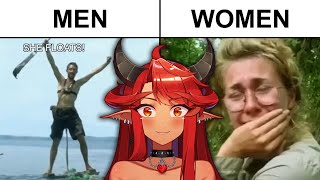 quotWE DONT NEED MENquot Men vs Women Survival Competition Reaction [upl. by Grizel]