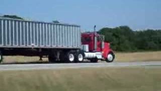 Kenworth downshifting jake brake [upl. by Aleac]