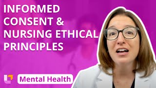 Informed Consent Nursing Ethical Principles  Psychiatric Mental Health Nursing  LevelUpRN [upl. by Akemahs108]