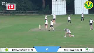 Bromley Town CC 1st XI v Chestfield CC 1st XI [upl. by Marlette]