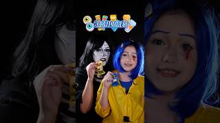 BASTIDORES MUKBANG CORALINE com a linda ​⁠belaisaoficial 💙💛 [upl. by Idmann]