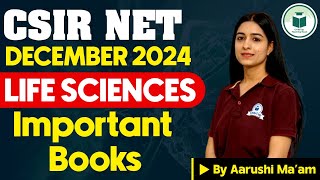 CSIR NET Life Sciences  Important Books  CSIR NET Life Sciences Exam Preparation 2024 [upl. by Eihtur]