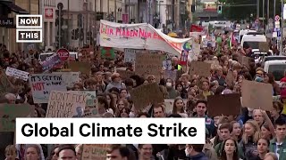 Climate Change Protests Take Place Around the World [upl. by Hanfurd]