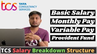 TCS Salary Breakup Structure  TCS InHand Salary  CTC vs Inhand salary [upl. by Imnubulo]