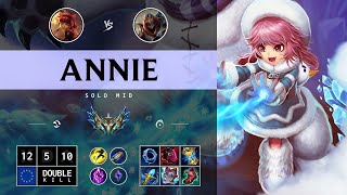 Annie Mid vs Zed  EUW Challenger Patch 1412 [upl. by Woods]