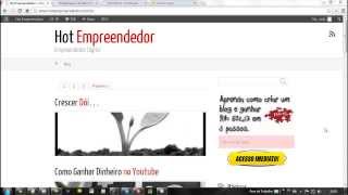 Como Criar um Blog Profissional em Minutos [upl. by Zul]