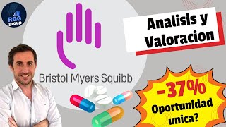 💥Bristol Myers Squibb BMY💥 Analisis fundamental y Valoracion ✅Oportunidad UNICA en FARMA 🤔 [upl. by Enixam]