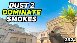 CS2 Dust 2  Smokes For Dominate On Map In 2024 [upl. by Darrell]