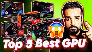 🔥Top 5 Best Graphics Card For GAMING amp Video Editing 2024🔥Intel vs AMD vs Nvidia GPU [upl. by Arabrab296]