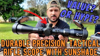 CVLIFE EagleFeather 416X44 Rifle Scope Review Precision Optics for Survival Scenarios [upl. by Bowden809]