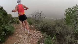 Roberto Delorenzi Downhill km 22 Calamorro Skyrace 2024 [upl. by Nosnarb190]