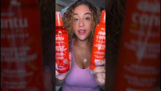 Cantu Shea Butter Curl Activator Cream amp Cantu Shea Butter Curl Revitalizer Mist Spray Review [upl. by Siward]