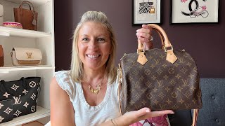 Louis Vuitton Speedy 25 Bandoulière review…is it better than the Graceful 🤷🏼‍♀️ [upl. by Marston]