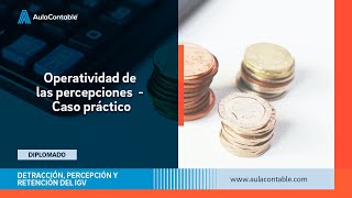 Operatividad de las percepciones  Caso práctico [upl. by Enelime]