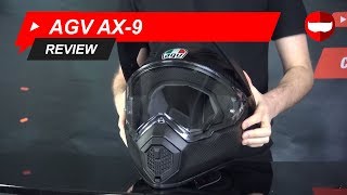 AGV AX9 FullFace Helmet Review  ChampionHelmetscom [upl. by Arrat]