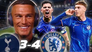 CHELSEA 43 SPURS  MATCH REVIEW  POWERED BY squawkafootball [upl. by Aticnemrac53]