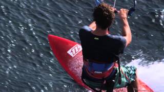 North NEO 2014 Kitesurfing kite from BrackleshamBoardriderscouk [upl. by Lucrece]