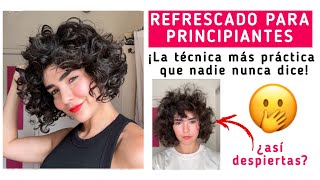 ✨REFRESCADO PELO CORTO PARA PRINCIPIANTES ¡LA MEJOR TÉCNICA QUE NADIE NUNCA DICE ✨ [upl. by Gorga]