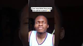 I heard wrongly 😭😂😂 ifyouwereblind viralvideo divinejoe youtubeshorts [upl. by Hafeenah]