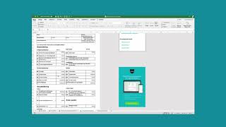 Bokföring i Excel  Bokföringsmall för Enskild firma  Instruktioner  Zervant [upl. by Lorac]