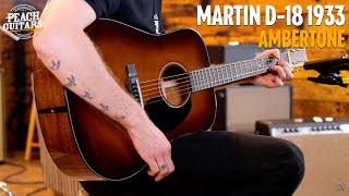 Martin Standard Series  D18 1933 Ambertone [upl. by Alaehs]