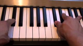 How to play Stay The Night on piano  Zedd ft Hayley Williams of Paramore [upl. by Naitirb]