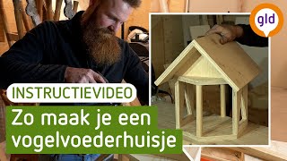 Vogelvoederhuis maken Bekijk deze DIY video [upl. by Ttemme40]