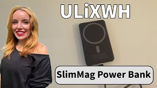 B0DD7725KH ULiXWH SlimMag Power Bank [upl. by Asetal]