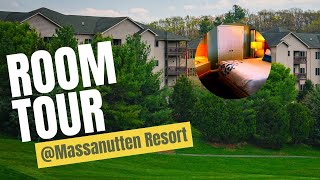 Room Tour  Massanutten Resort  Virginia [upl. by Airetal]