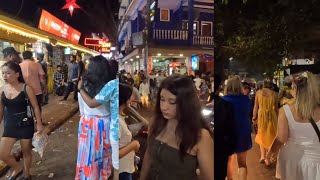 🇮🇳 Midnight Scenes at Titos Lane Baga Beach on New Year Night [upl. by Attayek375]