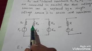 Millmans TheoremCircuit Theory1 [upl. by Ford]