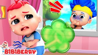 Why Do We Fart and Burp Song 😝 Fart Family  Kids Songs  Bibiberry Nursery Rhymes [upl. by Nylsirhc]