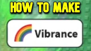 How to Make a Vibrance in Aura Craft Roblox [upl. by Ahsaret]