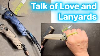 Making a Chris Reeve KnivesStyle knife lanyard tutorial [upl. by Nylirek]