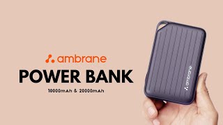 Ambrane Line 10amp20⚡ 10000mAh Power Bank  🔥 [upl. by Ydassac147]