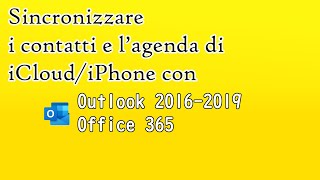 Sincronizzare Calendario Outlook 20162019 con iPhone [upl. by Leanard]