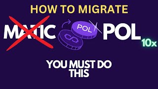 How to Migrate MATIC to POL  Polygon Matic to POL [upl. by Maureene391]