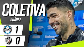 COLETIVA SUÁREZ  AO VIVO  Grêmio x Vasco  Brasileirão 2023 [upl. by Llenel]