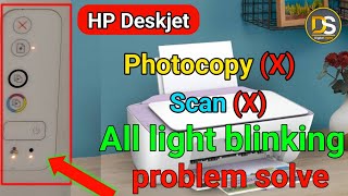 hp deskjet 2332 me light blinking solution  hp deskjet 2332 power light blinking solve problem 2023 [upl. by Mattie728]