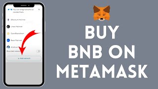 How to Buy BNB on MetaMask 2024  MetaMask Tutorial [upl. by Akierdna]