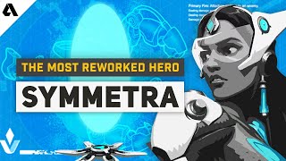 Evolution of Symmetra  Overwatch Meta Archives [upl. by Elleirua]